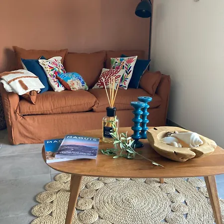 Vignarella Meuble De Tourisme Classe 5 Etoiles Avec Terrasse Lägenhet Piana (Corsica)