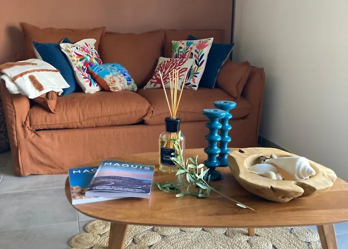 Vignarella Meuble De Tourisme Classe 5 Etoiles Avec Terrasse Appartement Piana (Corsica)